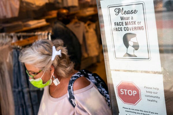 The C.D.C.’s recommendation advised Americans to wear masks in indoor public settings in areas with “substantial” or “high” virus transmission. But even those definitions can be hard to understand.